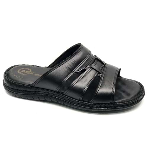 Asker 1926 %100 Hakiki Deri Erkek Full Ortapedik Terlik