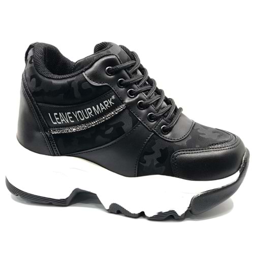 Filet 209 Gizli Topuklu Taban Sneaker Kadın Spor Ayakkabı