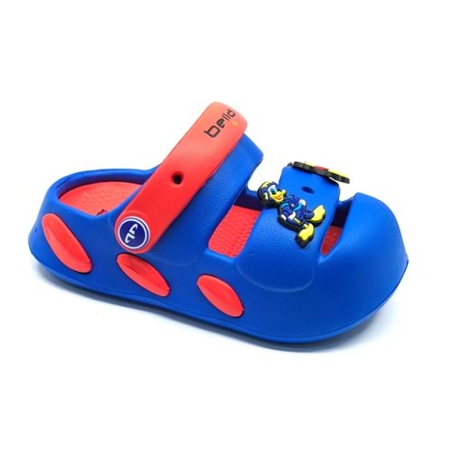 Kocamanlar E477 Hafif Rahat Taban Okul Kreş Havuz Günlük Unisex Çocuk Terlik