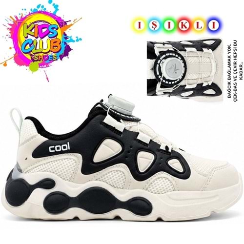 Cool Evan Akıllı Bağcıklı Işıklı Ortopedik Çocuk Spor Ayakkabı