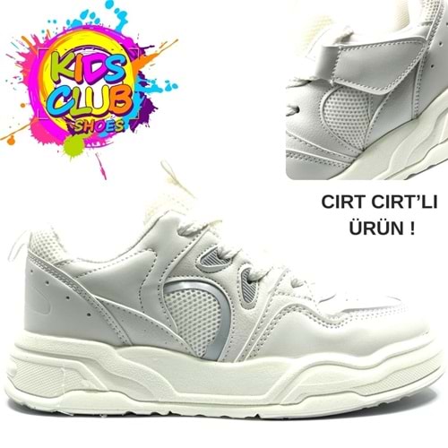 Cool Jacop Bağcık Görünümlü Cırt Cırtlı Sneaker Ortopedik Çocuk Spor Ayakkabı