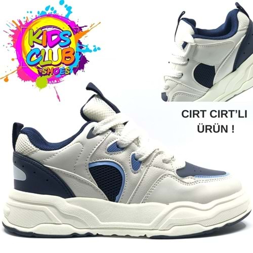 Cool Jacop Bağcık Görünümlü Cırt Cırtlı Sneaker Ortopedik Çocuk Spor Ayakkabı