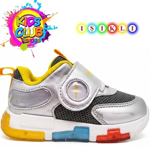 Cool Kieran Akıllı Bağcıklı Işıklı Ortopedik Çocuk Spor Ayakkabı