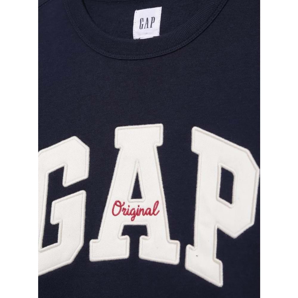 Gap Original Arch Crew Gap Logo 852079 Erkek Sweatshirt