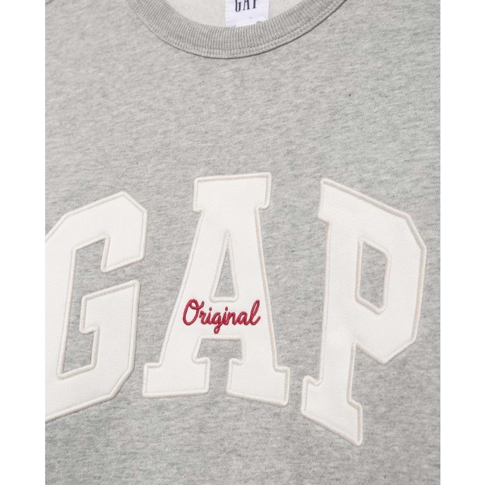 Gap Original Arch Crew Gap Logo 852079 Erkek Sweatshirt