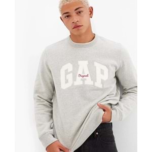 Gap Original Arch Crew Gap Logo 852079 Erkek Sweatshirt