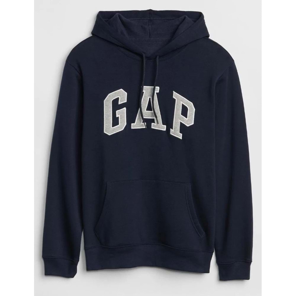 Gap V-Heritage Logo Po 850834 Erkek Kapüşonlu Sweatshirt
