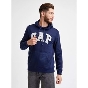 Gap V-Heritage Logo Po 850834 Erkek Kapüşonlu Sweatshirt