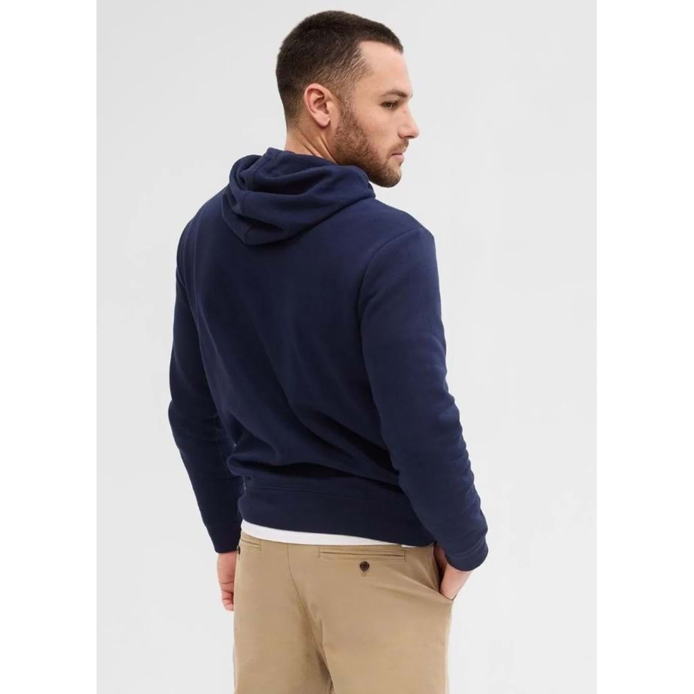 Gap V-Heritage Logo Po 850834 Erkek Kapüşonlu Sweatshirt