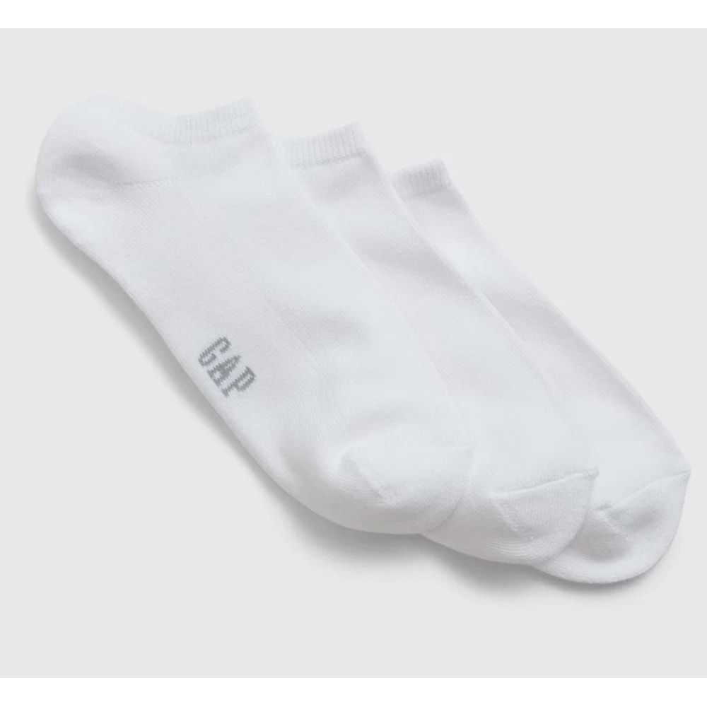 Gap Basic Ankle 3'lü Çorap Seti Unisex Çorap