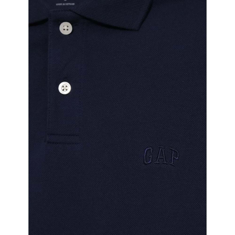 Gap Logo Pike Polo Yaka T-Shirt 586306006 Kısa Kol Tişört Erkek T-Shirt
