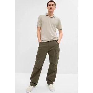 Gap Logo Pike Polo Yaka T-Shirt 586306000 Kısa Kol Tişört Erkek T-Shirt