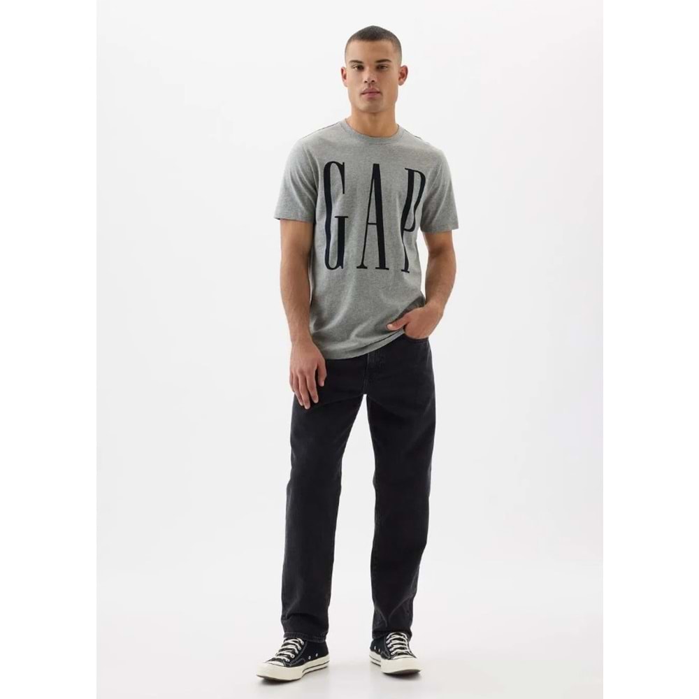 Gap V-Everyday Soft Corp Logo Tee 866774002 Kısa Kol Tişört Erkek T-Shirt