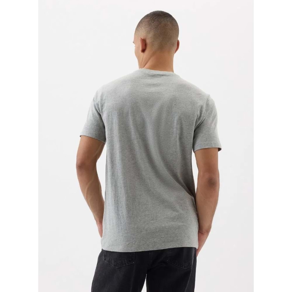 Gap V-Everyday Soft Corp Logo Tee 866774002 Kısa Kol Tişört Erkek T-Shirt