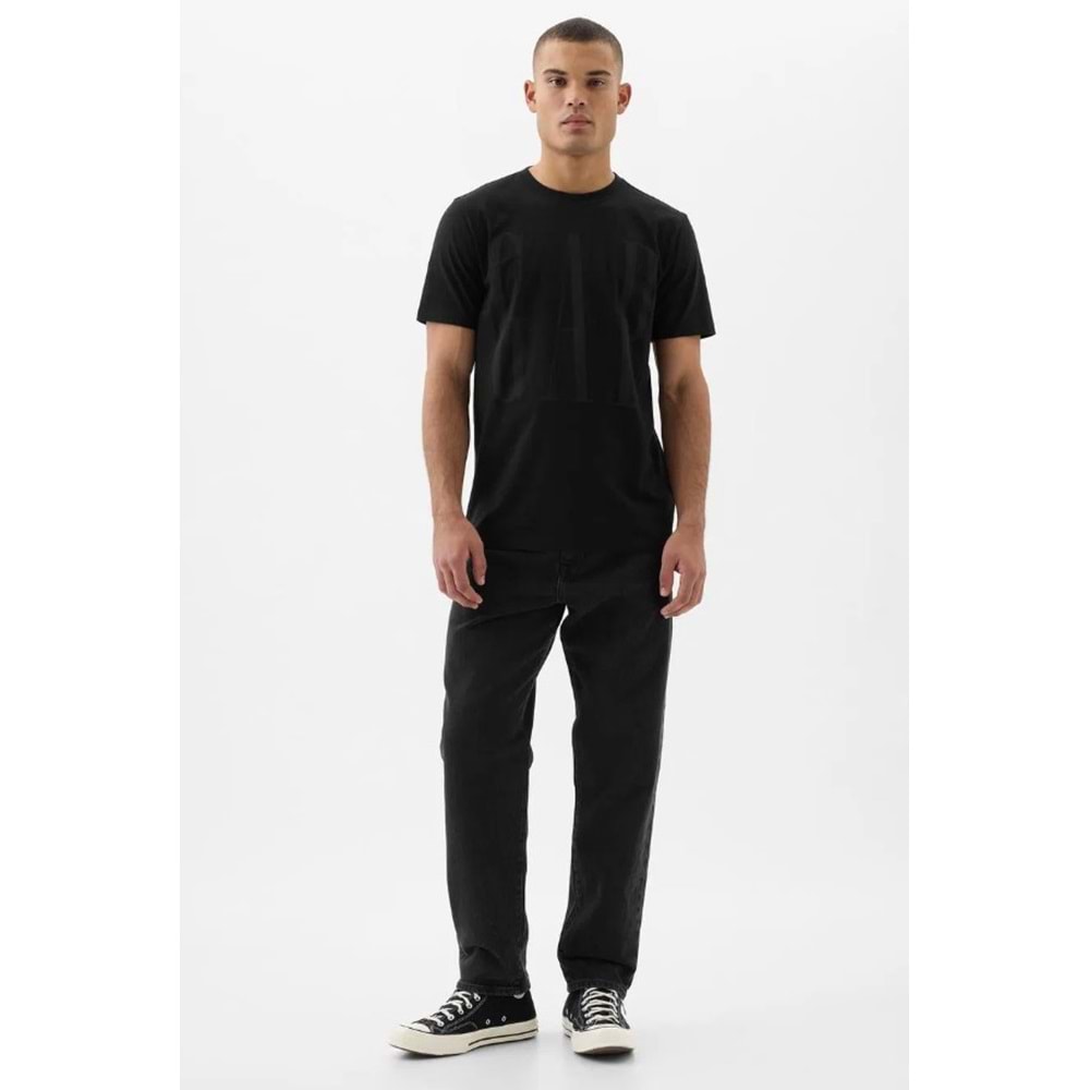 Gap V-Everyday Soft Corp Logo Tee 866774000 Kısa Kol Tişört Erkek T-Shirt