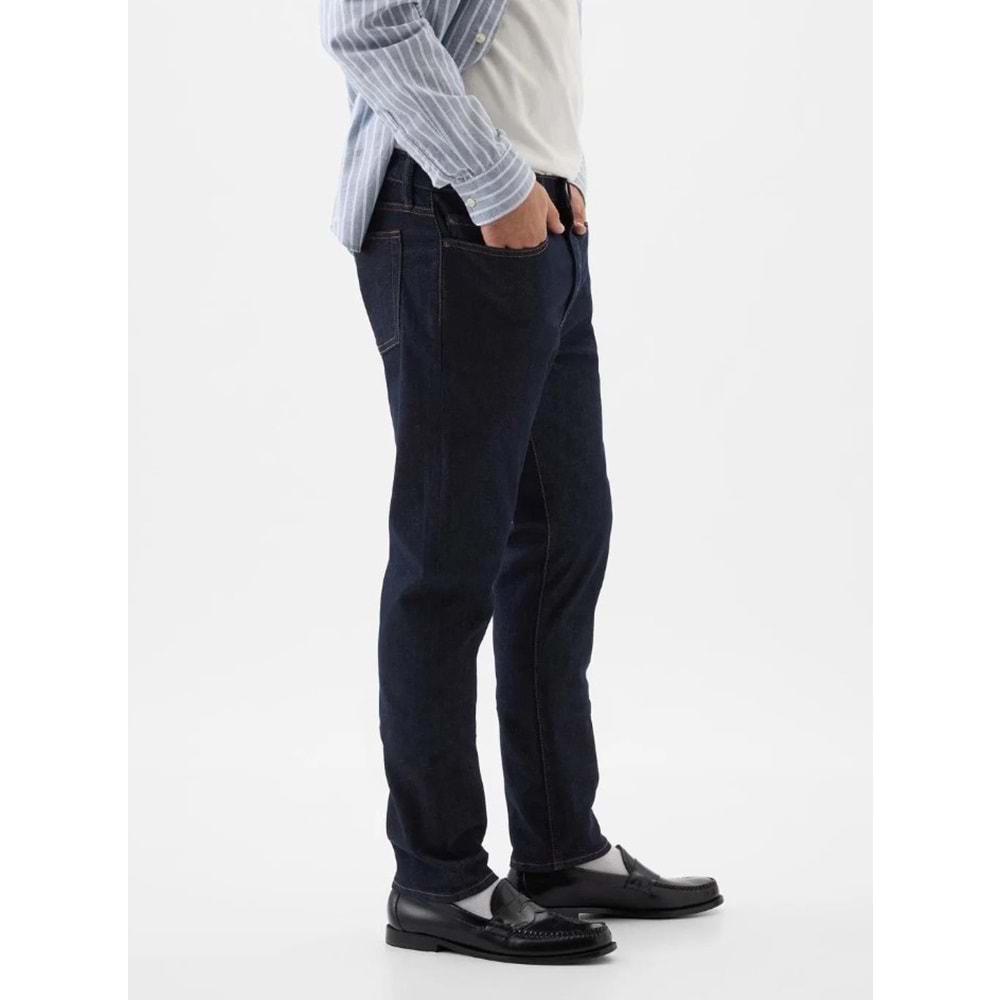 Gap V-Slım Opp Rınse Wash 885301000 GapFlex Slim Jean Pantolon Dar Kalıp Erkek Kot Pantolon