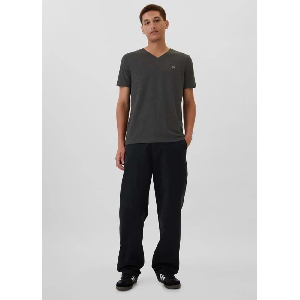 Gap V-Frch Everyday Soft Micro Logo Vee 502020000 Kısa Kol Tişört Erkek T-Shirt