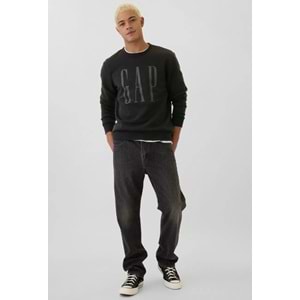 Gap V-Lw Dp Fleece Gap Logo 542214 Erkek Sweatshirt