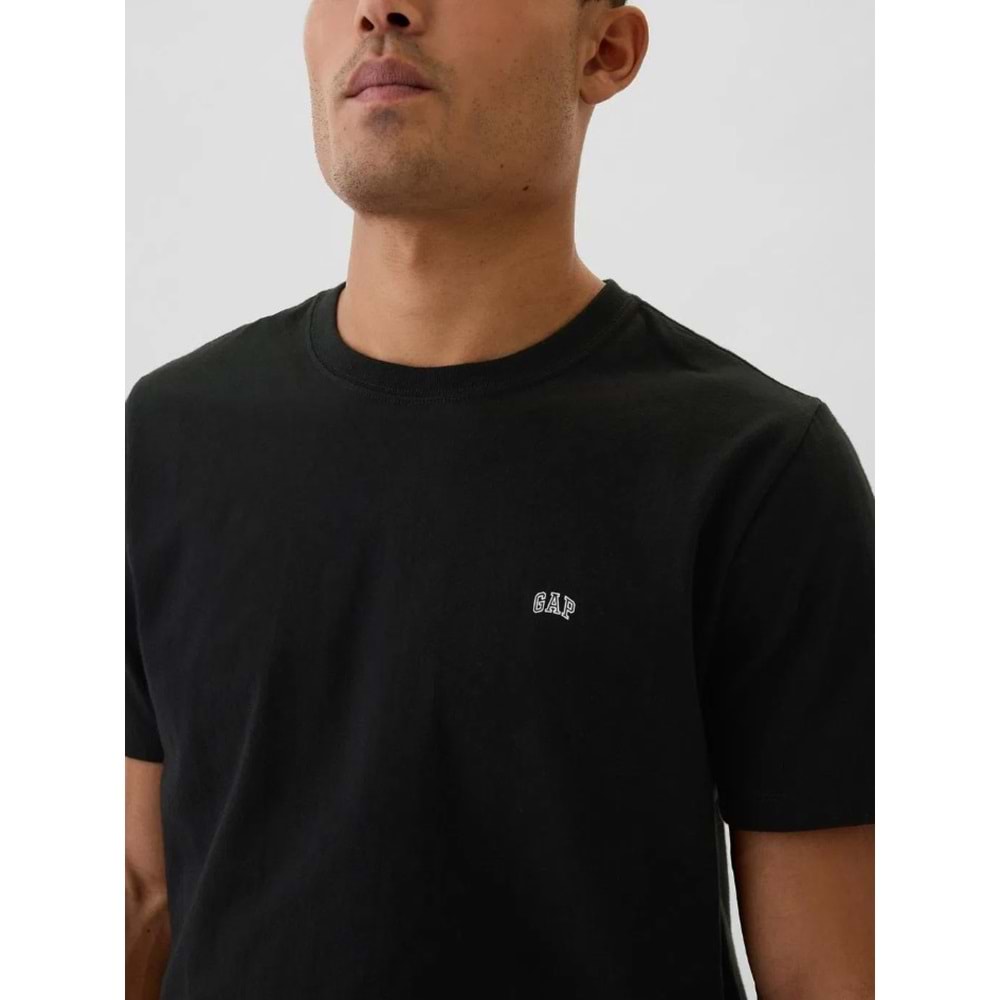 Gap V-Frch Everyday Soft Micro Logo Crew T-Shirt 502022 Kısa Kol Tişört Erkek T-Shirt