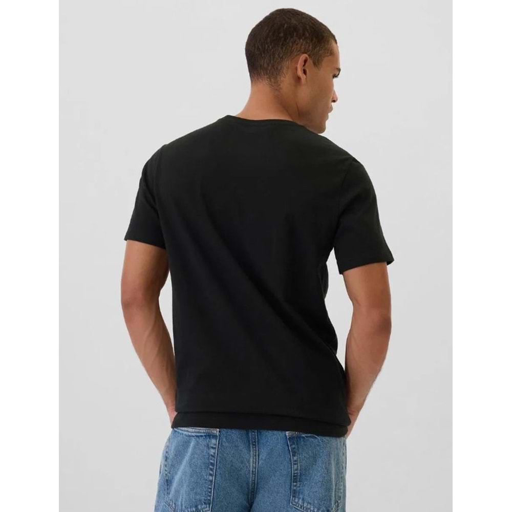 Gap V-Frch Everyday Soft Micro Logo Crew T-Shirt 502022 Kısa Kol Tişört Erkek T-Shirt
