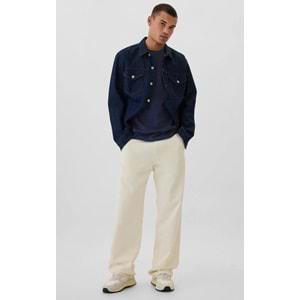 Gap V-Frch Everyday Soft Micro Logo Crew T-Shirt 502022 Kısa Kol Tişört Erkek T-Shirt