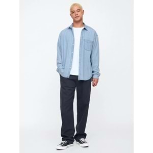 Gap Denim Big Gömlek 589582 Erkek Kot Gömlek