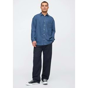 Gap Denim Big Gömlek 589790 Erkek Kot Gömlek