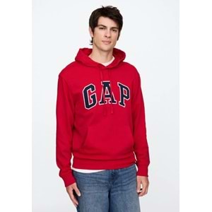 Gap V-Frch Ft Herıtage Logo Po Snl - 868460007 Erkek Kapüşonlu Sweatshirt