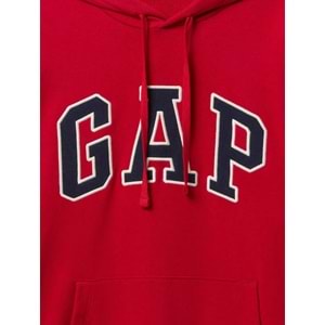 Gap V-Frch Ft Herıtage Logo Po Snl - 868460007 Erkek Kapüşonlu Sweatshirt