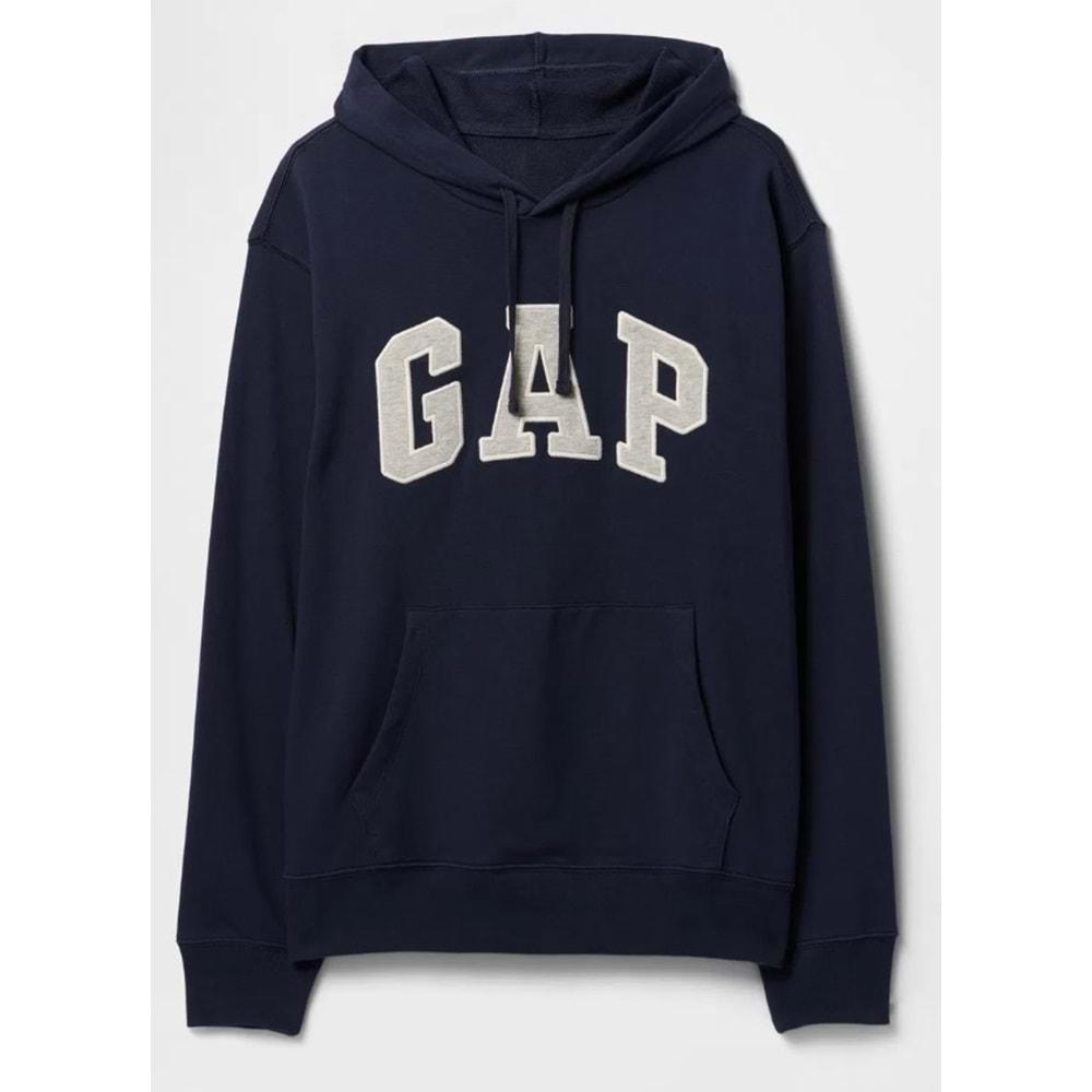 Gap V-Frch Ft Herıtage Logo Po - 868453007 Erkek Kapüşonlu Sweatshirt