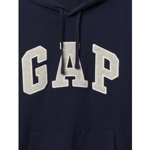 Gap V-Frch Ft Herıtage Logo Po - 868453007 Erkek Kapüşonlu Sweatshirt