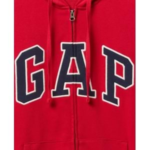 Gap V-Frch Ft Herıtage Logo Po Fz - 868454002 Erkek Kapüşonlu Fermuarlı Sweatshirt