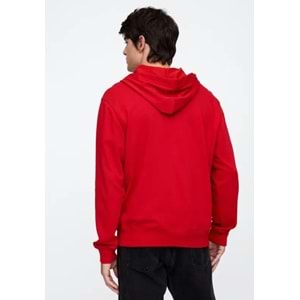 Gap V-Frch Ft Herıtage Logo Po Fz - 868454002 Erkek Kapüşonlu Fermuarlı Sweatshirt