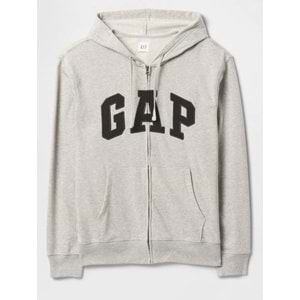 Gap V-Frch Ft Herıtage Logo Po Fz - 868454009 Erkek Kapüşonlu Fermuarlı Sweatshirt