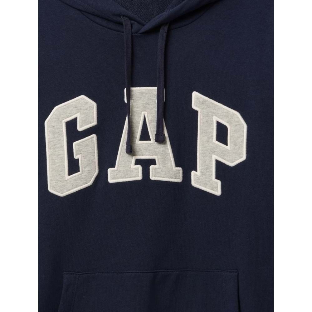 Gap V-Frch Ft Herıtage Logo Po - 868453007 Erkek Kapüşonlu Sweatshirt