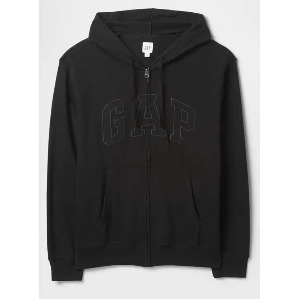 Gap V-Frch Ft Herıtage Logo Po Fz - 868454002 Erkek Kapüşonlu Fermuarlı Sweatshirt