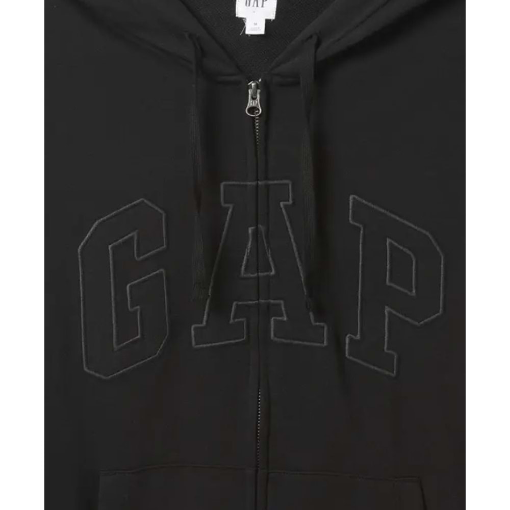 Gap V-Frch Ft Herıtage Logo Po Fz - 868454002 Erkek Kapüşonlu Fermuarlı Sweatshirt