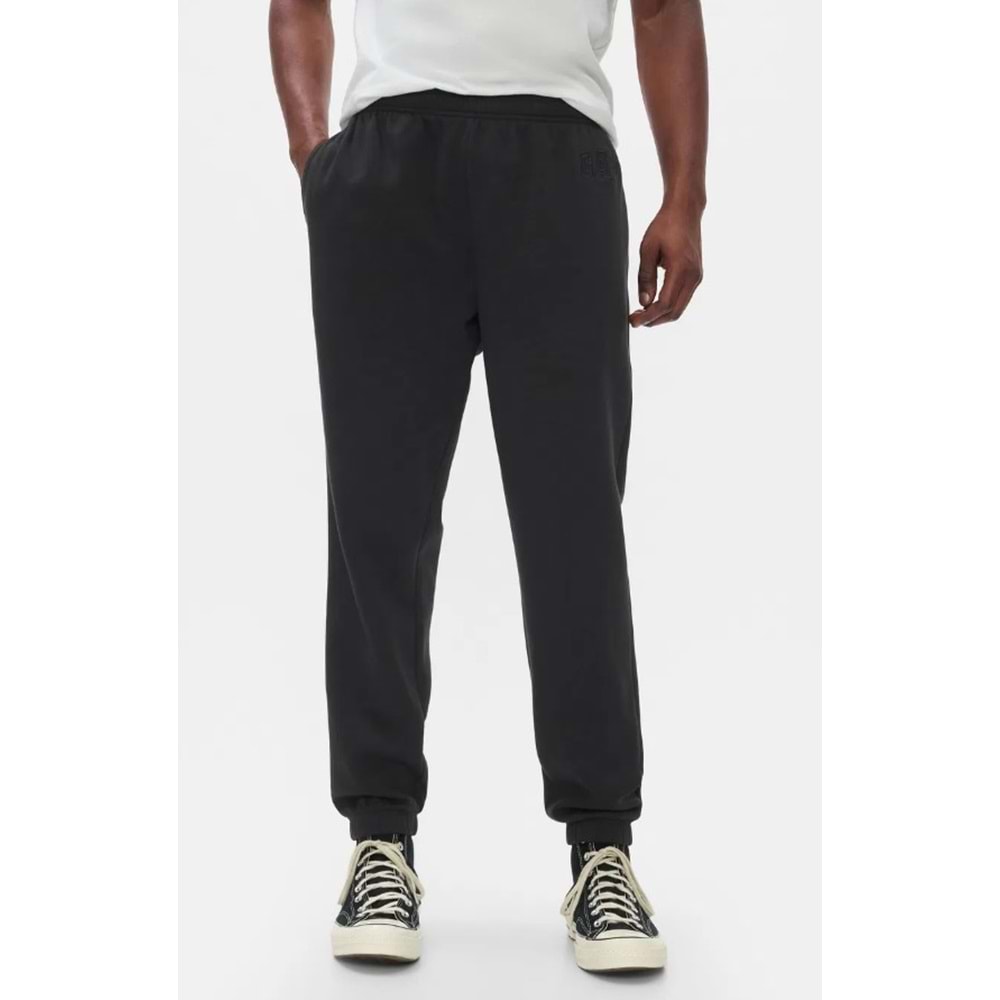 Gap V-Herıtage 500382 Logo Gap Logo Fleece Jogger Fransız Havlu Kumaş Erkek Eşofman Altı