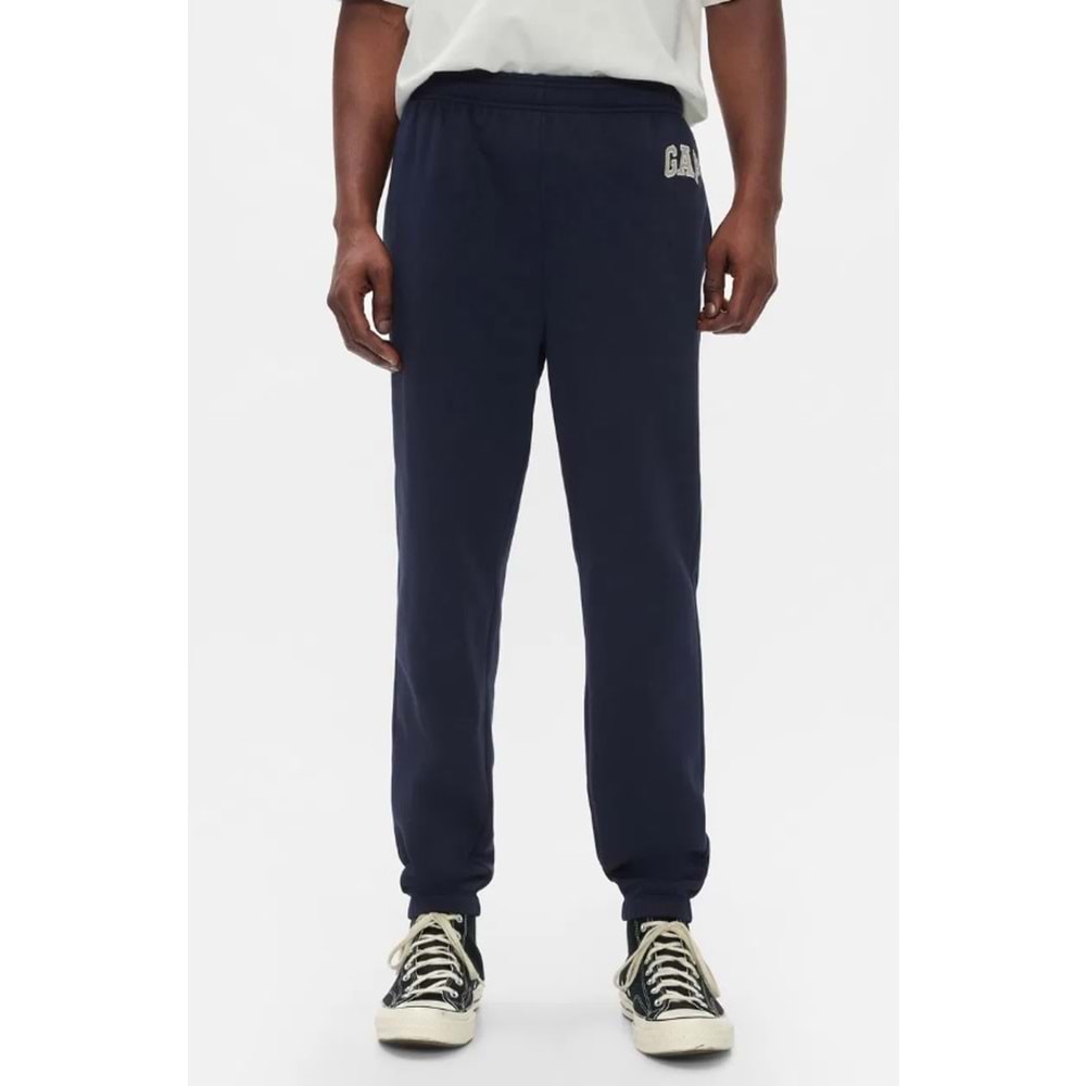 Gap V-Herıtage 500382 Logo Gap Logo Fleece Jogger Fransız Havlu Kumaş Erkek Eşofman Altı