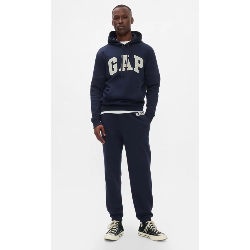 Gap V-Herıtage 500382 Logo Gap Logo Fleece Jogger Fransız Havlu Kumaş Erkek Eşofman Altı