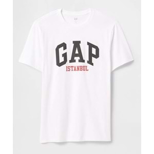 Gap V-Frch Gap İstanbul - 745261000 Kısa Kol Tişört Erkek T-Shirt