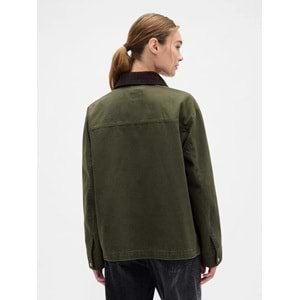 Gap Relaxed Canvas Barn 791285 Kadın Ceket