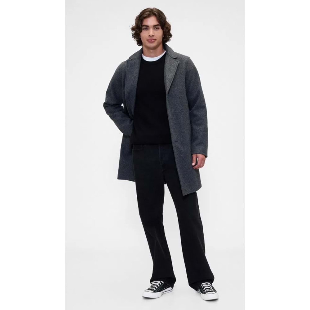 Gap V-Top Coat 791204 Relaxed Palto Palto Trençkaşe Erkek Ceket