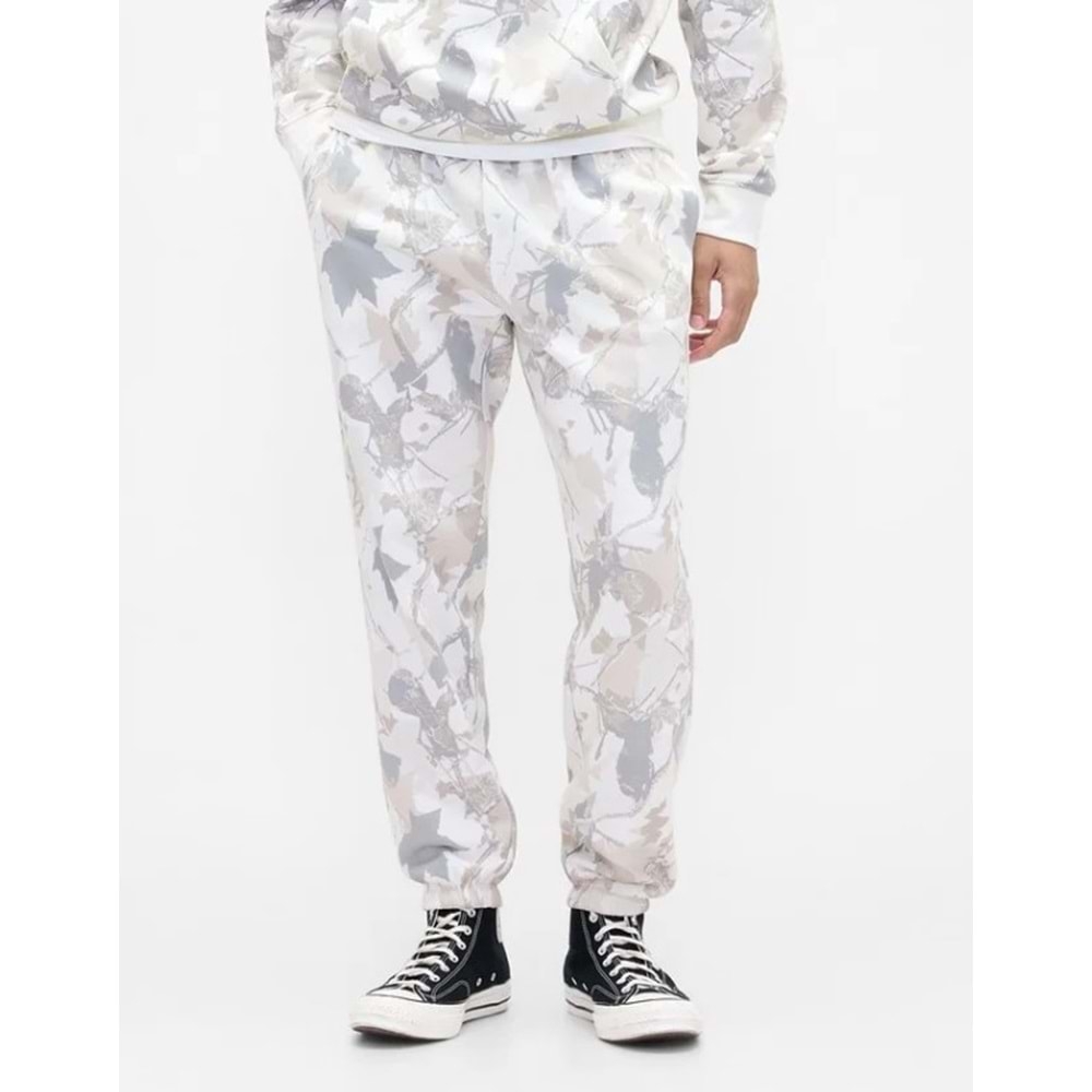 Gap 821659 Relaxed Kamuflaj Logo Jogger Erkek Eşofman Altı