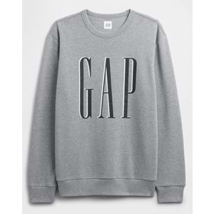 Gap 645634 Gap Logo Fleece Sweatshirt Erkek Sweatshirt