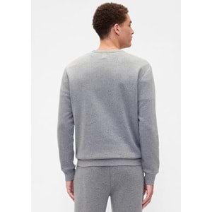 Gap 645634 Gap Logo Fleece Sweatshirt Erkek Sweatshirt