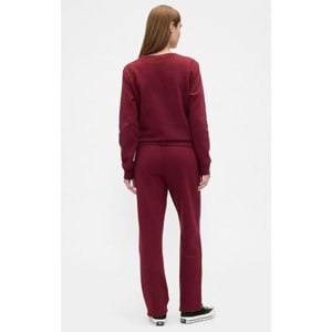 Gap Doorbuster Logo Sweatshirt 800444 Bisiklet Yaka Fleece Sweatshirt Kadın Sweatshirt