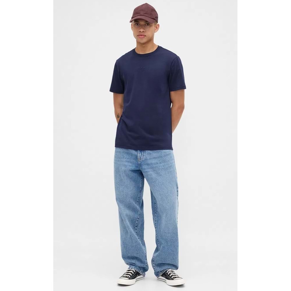 Gap Everyday Soft Gap Mini Logo T-Shirt 799323 Kısa Kol Tişört Erkek T-Shirt