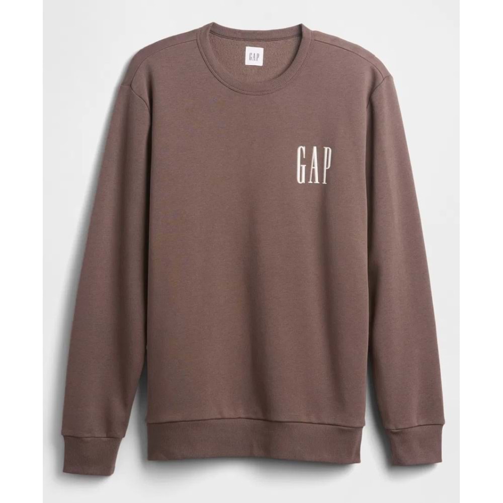 Gap 645634 Gap Logo Fleece Sweatshirt Erkek Sweatshirt