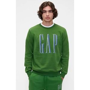 Gap 645634 Gap Logo Fleece Sweatshirt Erkek Sweatshirt